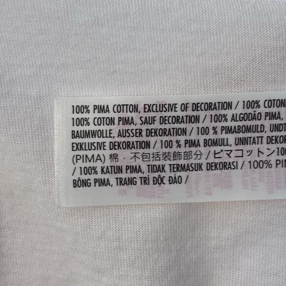 Disney Parks LOVE Mickey & Minnie Mouse T-Shirt Size Medium Short Sleeve White - Picture 7 of 7